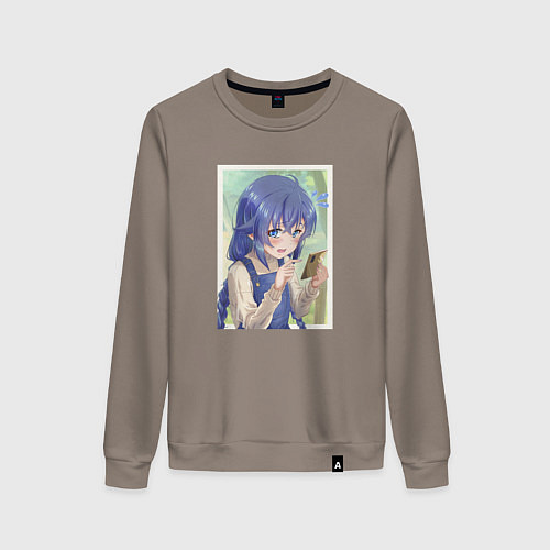 Женский свитшот Кроха Рокси / Утренний латте – фото 1