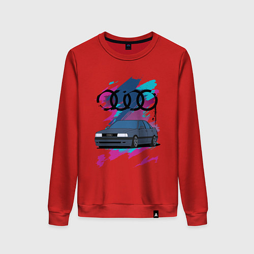 Женский свитшот Audi 8090 / Красный – фото 1