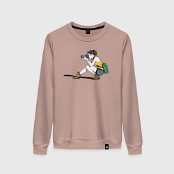 Женский свитшот Девушка фотограф за работой