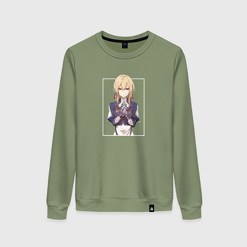 Женский свитшот Violet art / Авокадо – фото 1