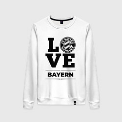 Женский свитшот Bayern Love Классика