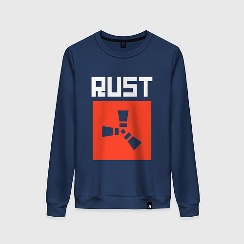 Женский свитшот RUST FS / Тёмно-синий – фото 1
