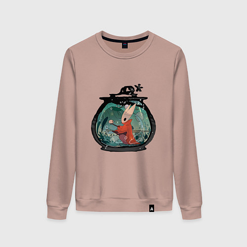 Женский свитшот Хорнет и ткачи / Пыльно-розовый – фото 1