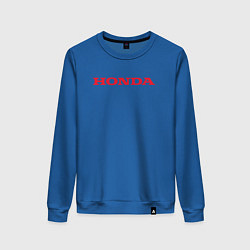 Женский свитшот HONDA ХОНДА LOGO спина