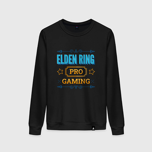 Женский свитшот Игра Elden Ring PRO Gaming / Черный – фото 1