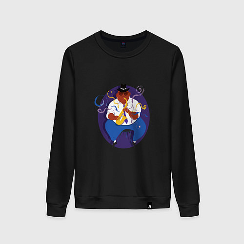 Женский свитшот Jazz Melody / Черный – фото 1