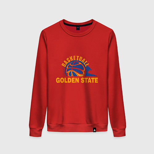 Женский свитшот Golden State Basketball / Красный – фото 1