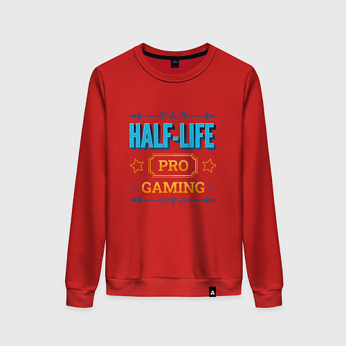 Женский свитшот Игра Half-Life PRO Gaming / Красный – фото 1