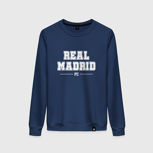 Женский свитшот Real Madrid Football Club Классика / Тёмно-синий – фото 1