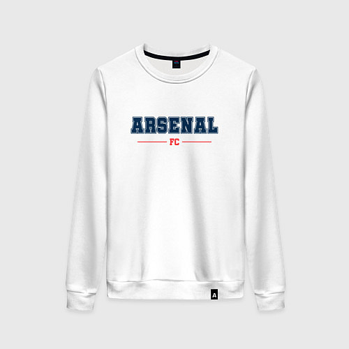 Женский свитшот Arsenal FC Classic / Белый – фото 1