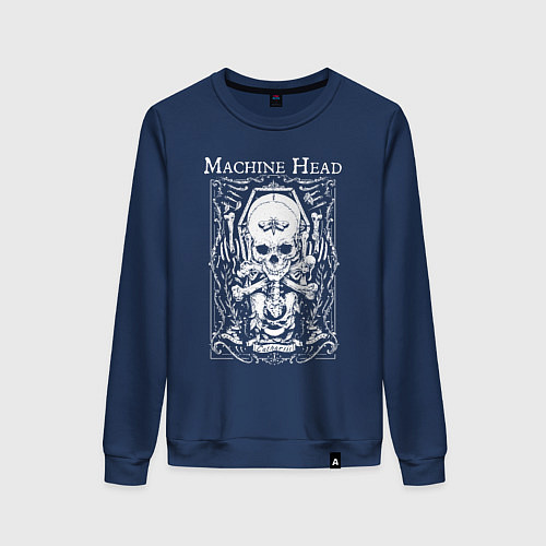 Женский свитшот Machine Head Catharsis Groove metal / Тёмно-синий – фото 1