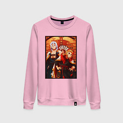 Женский свитшот Тенген и Ренгоку красивые - Клинок рассекающий дем