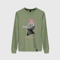 Женский свитшот Евангелион Ева в форме берсерка