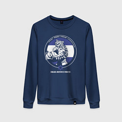 Женский свитшот Krav-maga emblem tiger