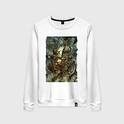 Женский свитшот Фантастический механистический костюм для девушки