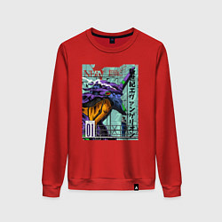 Женский свитшот EVA 01 Poster - Evangelion