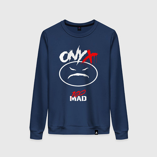 Женский свитшот 100 Mad - Onyx / Тёмно-синий – фото 1