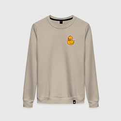 Женский свитшот Утенок