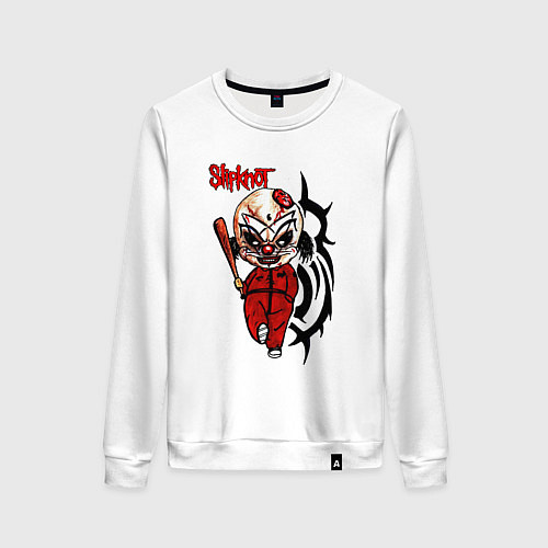 Женский свитшот Slipknot fan / Белый – фото 1