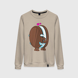 Женский свитшот Сладкий тройничок