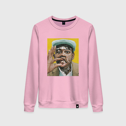 Женский свитшот Tyler, The Creator / Светло-розовый – фото 1