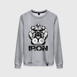 Женский свитшот Old school iron