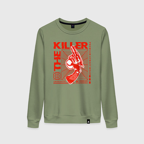 Женский свитшот Киллер / Авокадо – фото 1