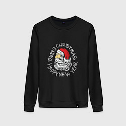 Женский свитшот Santa new year