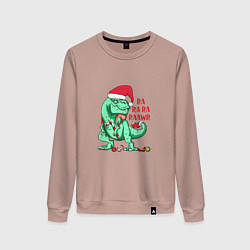 Женский свитшот Raawr dinosaur