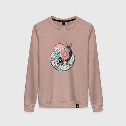 Женский свитшот Приручительница карпов