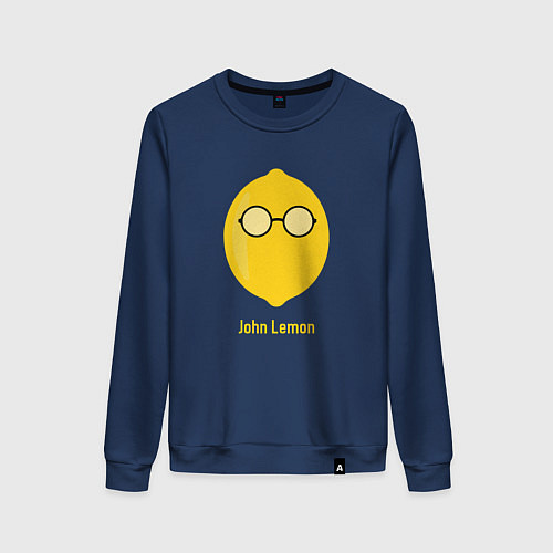 Женский свитшот John Lemon / Тёмно-синий – фото 1