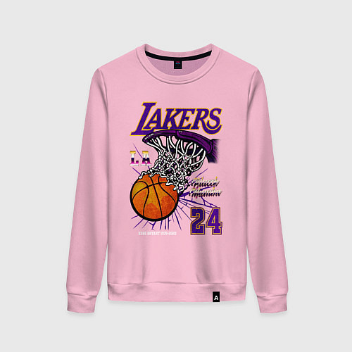 Женский свитшот LA Lakers Kobe / Светло-розовый – фото 1