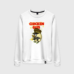 Женский свитшот Chicken Gun - игра