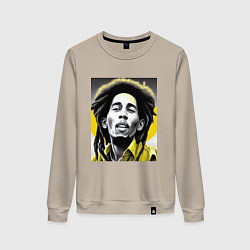 Женский свитшот Bob Marley Digital Art