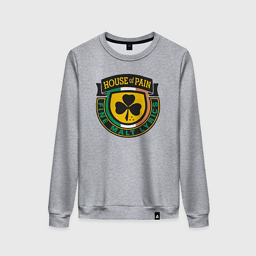 Женский свитшот House of pain / Меланж – фото 1