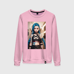 Женский свитшот Jinx model arcane league of legends