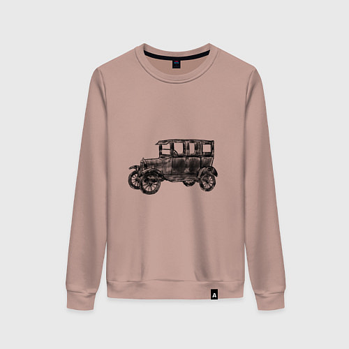 Женский свитшот Ford Model T / Пыльно-розовый – фото 1