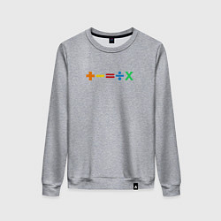 Женский свитшот Математические логотипы Эда Ширана