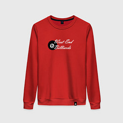 Женский свитшот Бильярдный шар