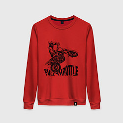 Женский свитшот Полный газ