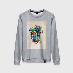 Женский свитшот Machinarium