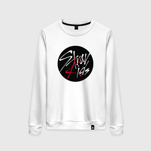 Женский свитшот Stray Kids logo / Белый – фото 1