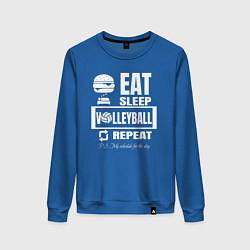 Женский свитшот Волейбол на повторе