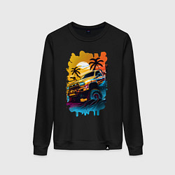 Женский свитшот Монстр трак