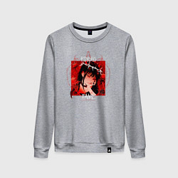 Женский свитшот Anime girl fake