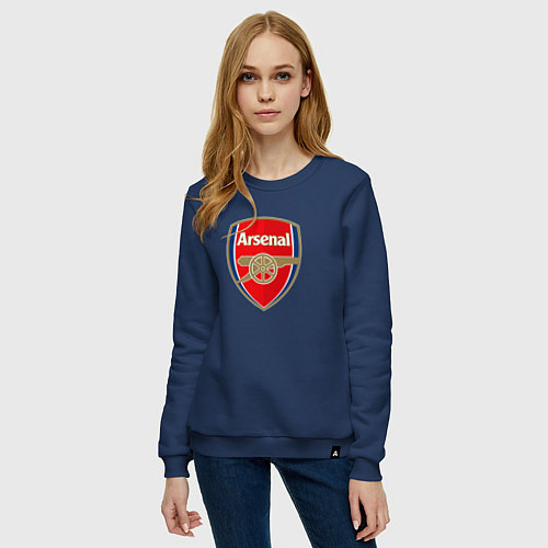 Женский свитшот Arsenal fc sport / Тёмно-синий – фото 3