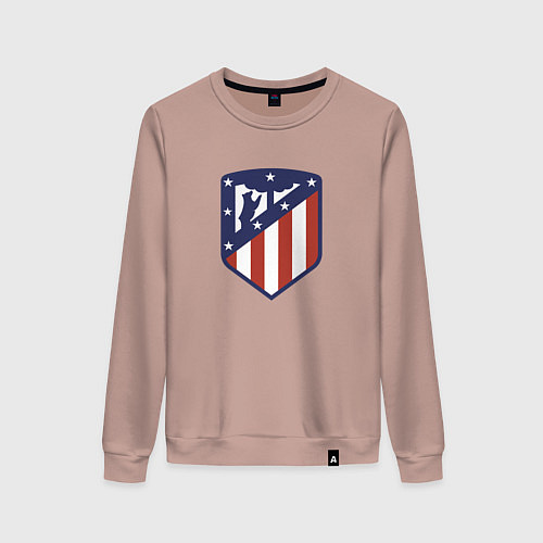 Женский свитшот Atletico Madrid FC / Пыльно-розовый – фото 1