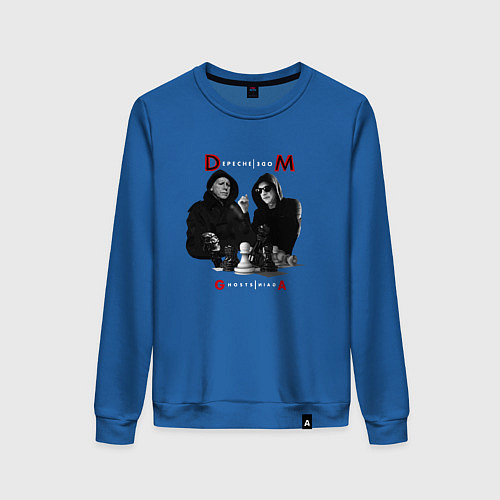 Женский свитшот Depeche Mode - Ghosts Again / Синий – фото 1