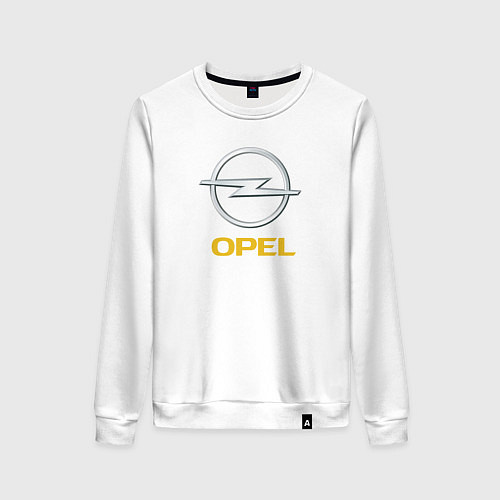 Женский свитшот Opel sport auto / Белый – фото 1