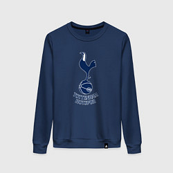 Свитшот хлопковый женский Tottenham Hotspur fc sport, цвет: тёмно-синий